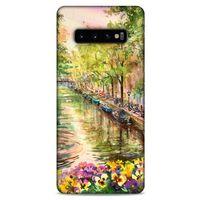 Cityx (34) Samsung Galaxy S10 Plus Kılıf Silikon Kapak Desenli