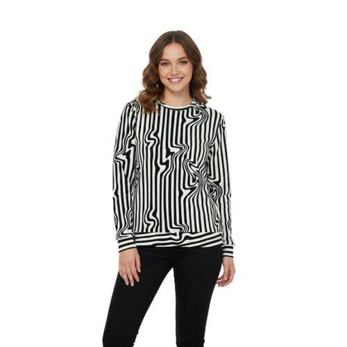 Kadın Sıfıryaka  Baskılı Bluz BGL-ST05110