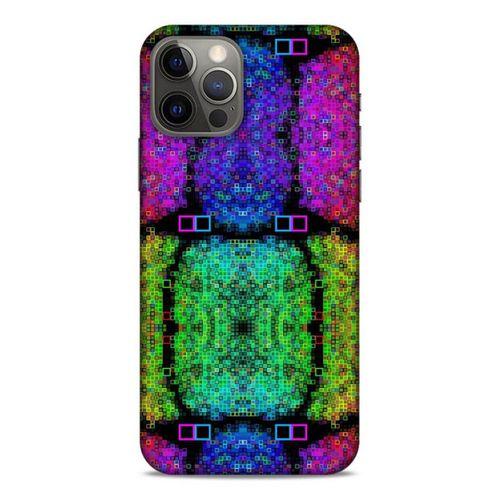 Lopard Apple iPhone 12 Pro Uyumlu Kılıf PiXel (17) Tasarım Kılıf Piksel Blok