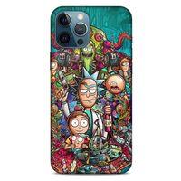 Apple iPhone 12 Pro Max Uyumlu Kılıf Rick And Morty (32) Soft Silikon Kılıf Cronenberg Morty