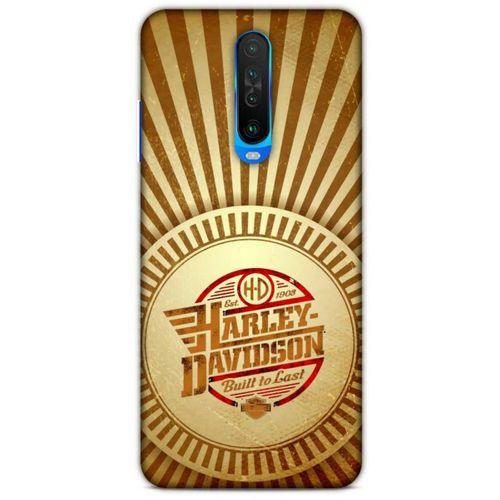 Xiaomi Redmi K30 5G Uyumlu Kılıf Motorsiklet (42) Rugged Armor Kılıf Harley