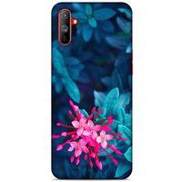 Lopard Oppo Realme C3 Uyumlu Kılıf Bahar (10) Full Koruma Kılıfı Pembe Çiçek