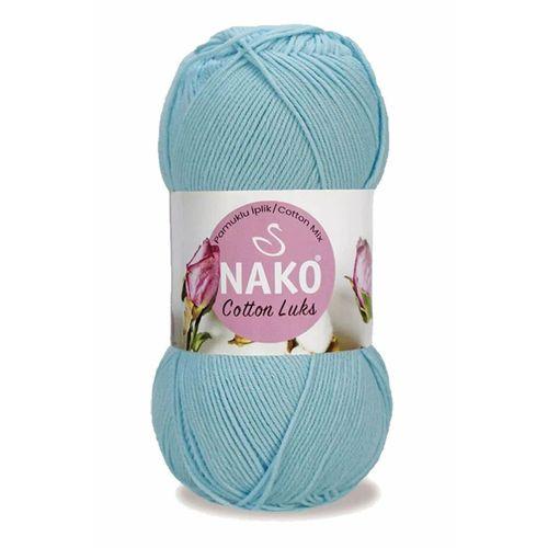 5 Adet Cotton Lüks Yelek Tunik Kazak Bluz Hırka İpi Yünü Buz Mavi 97564