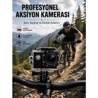 Profesyonel Video Çekimleri İçin 1080p Full Hd Aksiyon Kamerası
