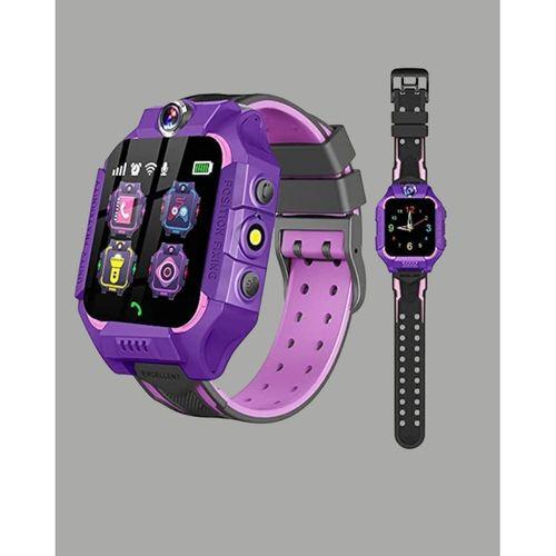 S10 Akıllı Çocuk Saati Mor Model Çift Yönlü Konuşma Ve Sos Fonksiyonu