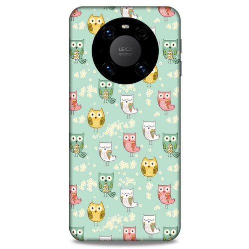 Lopard Huawei Mate 40 Pro Uyumlu Kılıf Baykuşlar (26) Tpu Silikon Kılıf