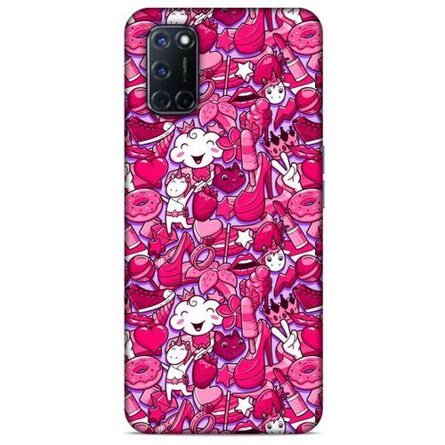 Graffitix (5) Desenli Silikon Kapak Oppo A72 Kılıf