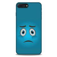 Emojix (58) Apple Iphone 8 Plus Kılıf Silikon Kapak Desenli