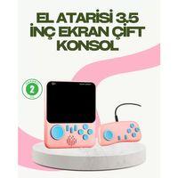 666 Oyunlu Retro Game Console – Tv Ve Çift Gamepad Desteği