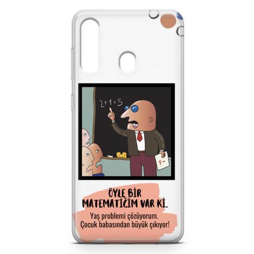 Samsung Galaxy A20s Kılıf Caps Matematik Arka Kapak Koruma Desenli Full Koruyucu