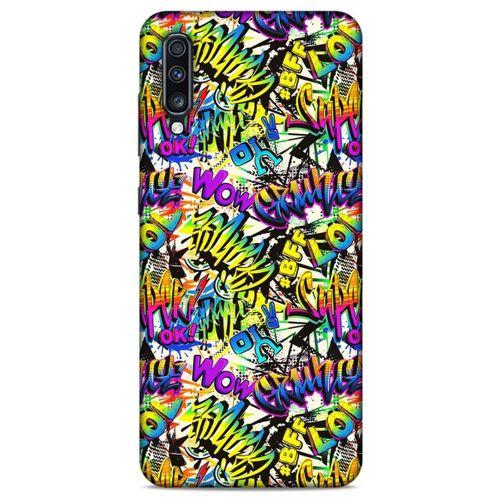 Graffitix (32) Desenli Silikon Kapak Samsung Galaxy A70s Kılıf