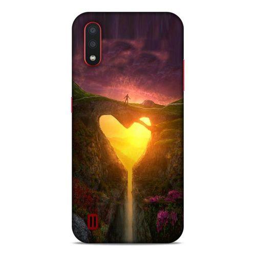 Lopard Samsung Galaxy A01 Uyumlu Kılıf Manipülasyon ☻ (17) Tasarım Kılıf Baskılı