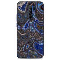 Xiaomi Redmi 9 Uyumlu Kılıf Mavi Delisi (4) Koruma Kılıfı Yağlıboya