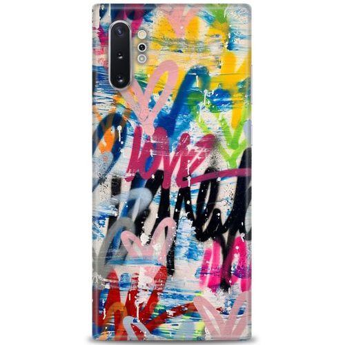 Samsung Galaxy Note 10 Plus Kılıf HD Baskılı Kılıf - Lovee + Tam Ekran Koruyucu