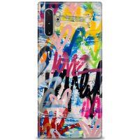 Samsung Galaxy Note 10 Plus Kılıf HD Baskılı Kılıf - Lovee + Tam Ekran Koruyucu