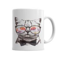 Miau Cat Kedi Kupa Bardak Porselen