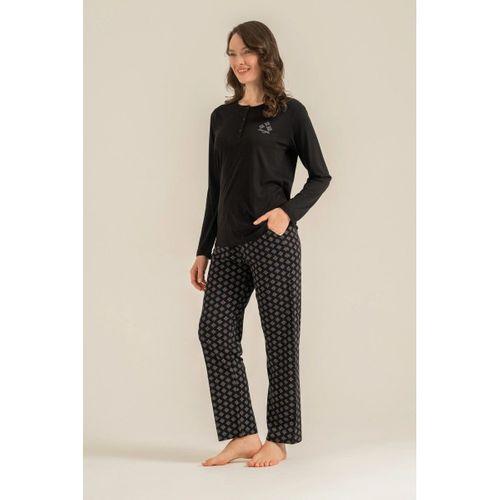 Kadın Pijama Takımı - Uzun Kollu