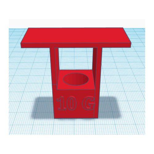 10G Ağırlık Tutucu 3D Baskı (Bu ürün Sadece Plastik parçadır - Almadan Önce Soru Sorabilirsiniz)