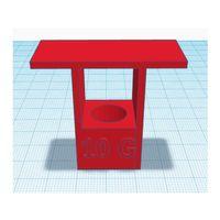 10G Ağırlık Tutucu 3D Baskı (Bu ürün Sadece Plastik parçadır - Almadan Önce Soru Sorabilirsiniz)