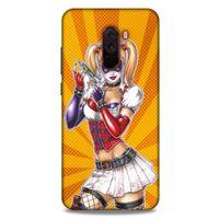 Xiaomi Pocophone F1 Uyumlu Kılıf Harley Quinn (42) Rugged Armor Kılıf Mandalina