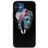 iPhone 12 Kılıf HD Desen Baskılı Arka Kapak - Heykel