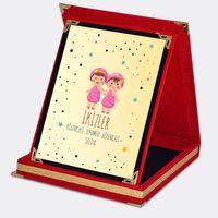 Kişiye Özel İkizler Burcu Temalı Plaket