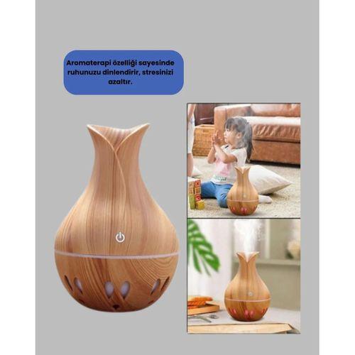 Led Işıklı Ultrasonik Oda Nemlendirici Ve Uçucu Yağ Difüzörü