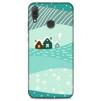 Huawei Y9 2019 Kılıf Snowix (16) Kalın Kılıf Su Yeşili