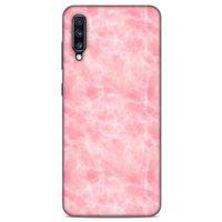 Mermer Desenli (4) Tema Koruma Kılıfı Pembe Samsung Galaxy A70 Kılıf