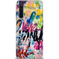 Realme 6 Pro Kılıf HD Baskılı Kılıf - Lovee + Tam Ekran Koruyucu