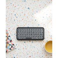 Kompakt Siyah Rgb Işıklı Bluetooth Mini Klavye