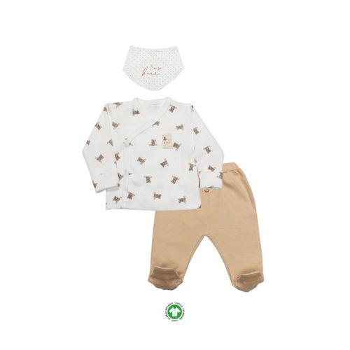 Bistyle Bistyle I Am So Bear 3'lü Takım 13103 Bej-Ekru