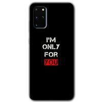 Potkal Hediye Fabrikası Samsung Galaxy S20 Plus Kılıf HD Desen Baskılı Arka Kapak - For You