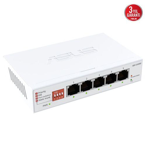 ASUS QG-U1050 5-Port 2.5G Yönetilemeyen Switch