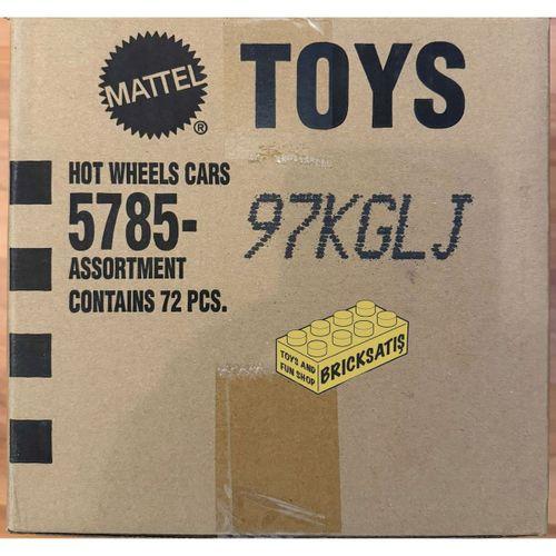 Hot Wheels Kısa Karton 72'li Kutu 5785-97KGLJ