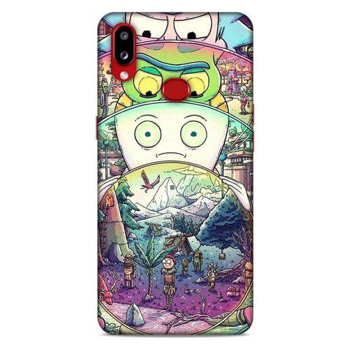 Samsung Galaxy A10s Uyumlu Kılıf Rick And Morty (48) Bumper Kılıf Decoy Jerrys