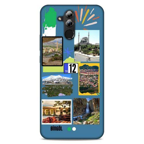 Lopard Huawei Mate 20 Lite Uyumlu Kılıf Şehirli ※ (12) Bingöl Koruyucu Silikon