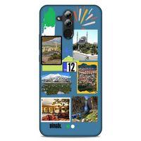 Lopard Huawei Mate 20 Lite Uyumlu Kılıf Şehirli ※ (12) Bingöl Koruyucu Silikon