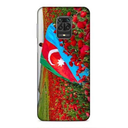 Xiaomi Redmi Note 9S Uyumlu Kılıf Azarbaijan (8) Baskılı Kılıf Azərbaycan Lale