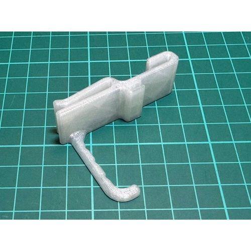 Daiso Tel Raflar İçin Fiyat Etiketi Tutuculu Kanca 3D Baskı (Bu ürün Sadece Plastik parçadır - Almadan Önce Soru Sorabilirsiniz)