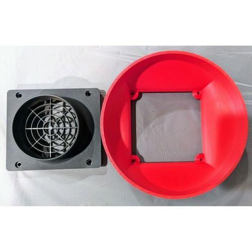 XTool P2 Lazer Kesici 6in Egzoz Kanalı Adaptörü 3D Baskı (Bu ürün Sadece Plastik parçadır - Almadan Önce Soru Sorabilirsiniz)