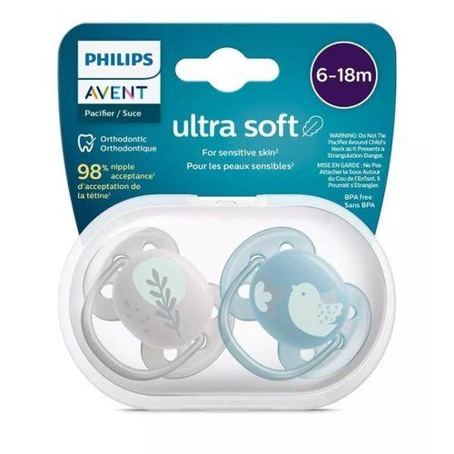 Philips Avent Philips Avent Ultra Yumuşak Emzik 6-18 Ay Erkek