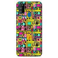 Graffitix (41) Desenli Silikon Kapak Samsung Galaxy M30s Kılıf
