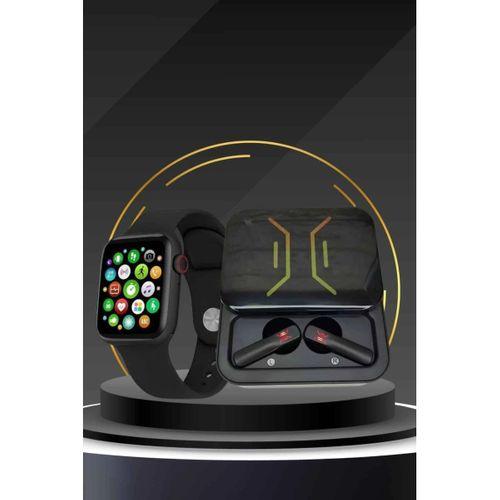 Bluetooth Bağlantılı Kablosuz Kulaklık Ve Yeni Nesil Akıllı Saat 5.0 Bluetooth