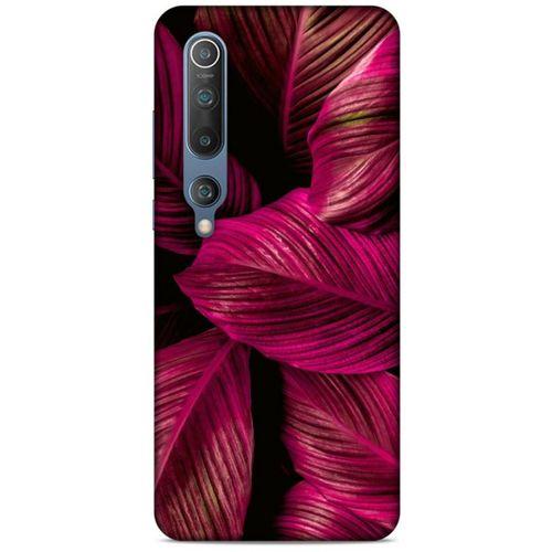 Lopard Xiaomi Mi 10 Uyumlu Kılıf Bahar (4) Koruma Kılıfı Bordo