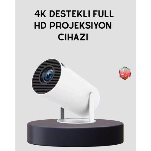 Ev Sineması Projeksiyon Cihazı – 160 Ansı Lümen, 4k Uyumlu Ve Kablosuz Görüntü Aktarımı