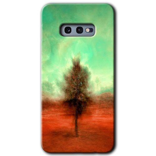 Potkal Hediye Fabrikası Samsung Galaxy S10e Kılıf HD Desen Baskılı Arka Kapak - Outlines Paint