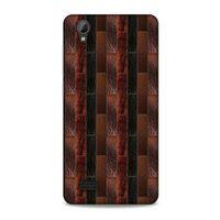 Vestel Venüs V5 Kılıf Patchwork (8) Baskılı Kılıf Siyah Kahverengi