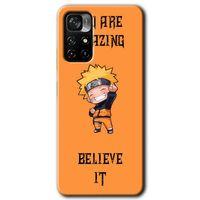 Redmi Note 11T Kılıf HD Desen Baskılı Arka Kapak - Kendine İnan
