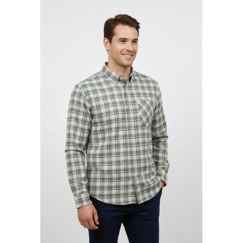 Erkek Kışlık Tek Cep Klasik Gömlek BGL-ST04990